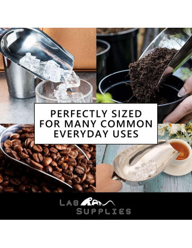 Cucharón de Acero Inoxidable LabRat 12 oz - Multifuncional