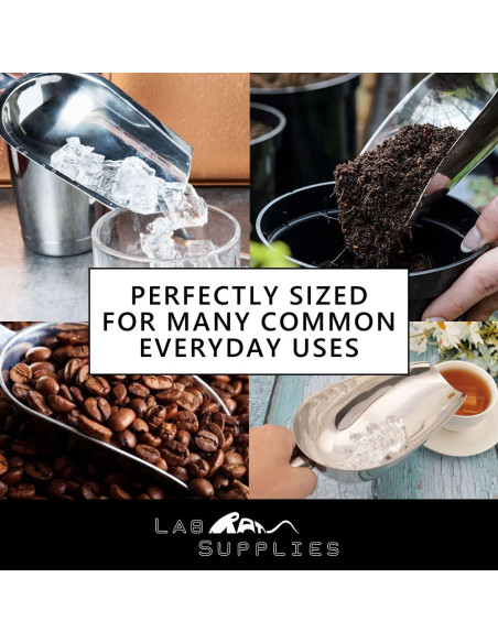 Cucharón de Acero Inoxidable LabRat 12 oz - Multifuncional