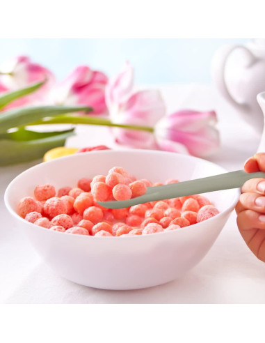 Juego de Cuchara y Tenedor de Silicona Vicloon para Bebés 6 Piezas