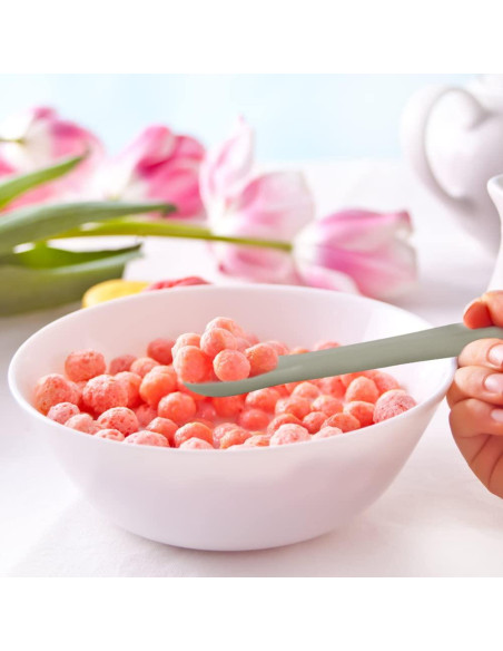 Juego de Cuchara y Tenedor de Silicona Vicloon para Bebés 6 Piezas