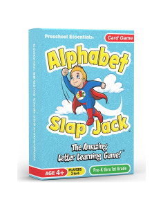 Juego de Cartas Alphabet Slap Jack - Aprendizaje Divertido 4-7 Años