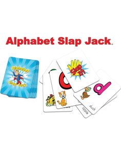 Juego de Cartas Alphabet Slap Jack - Aprendizaje Divertido 4-7 Años 2