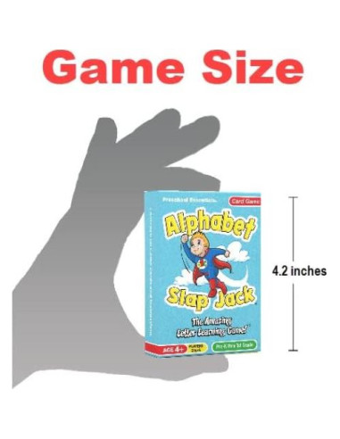 Juego de Cartas Alphabet Slap Jack - Aprendizaje Divertido 4-7 Años