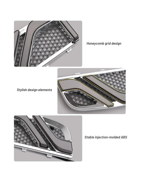 KEMIMOTO Luz LED Motocicleta Touring 2014-2024 Cromo