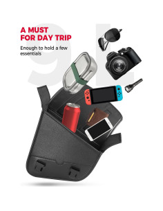 Bolsa de Brazo KEMIMOTO Hdbag03501bk 9L Impermeable Negra 2