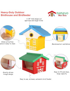 Kit de Casa para Pájaros DIY nanayo - Manualidades para Niños 2