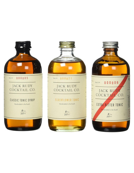 Jack Rudy Cocktail Co. Trío Tónico - 3 Botellas 236.6 ml