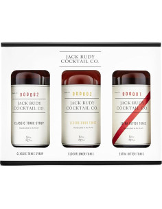 Jack Rudy Cocktail Co. Trío Tónico - 3 Botellas 236.6 ml 2