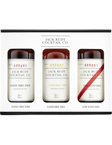Jack Rudy Cocktail Co. Trío Tónico - 3 Botellas 236.6 ml