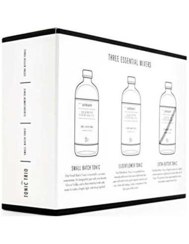 Jack Rudy Cocktail Co. Trío Tónico - 3 Botellas 236.6 ml