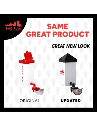 Botella de Agua No-Goteo RentACoop 32oz para Mascotas Pequeñas