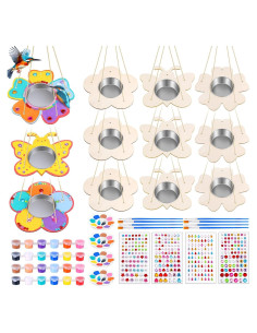 Kit de Manualidades para Comederos de Aves Czlotyh - 12 Piezas