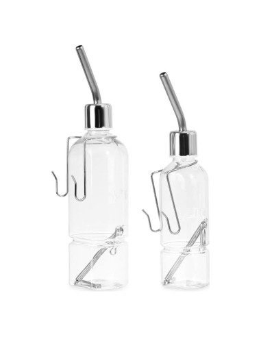 HomeSoGood 2 Botellas de Agua para Mascotas Pequeñas 180ml y 350ml