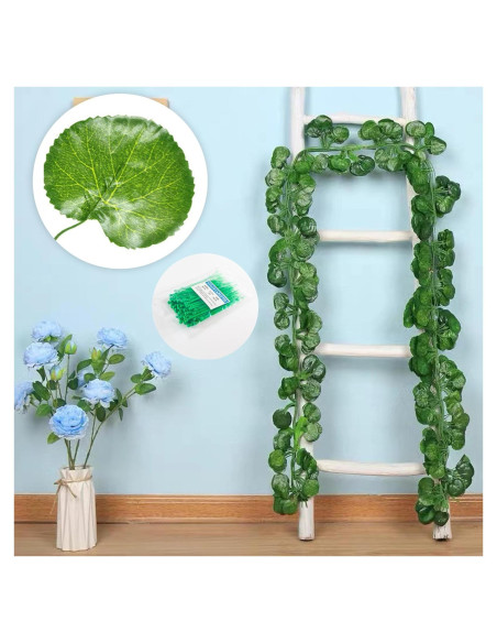 12 Vides Artificiales UINSUE 2.3 m Verde Decoración Hogar