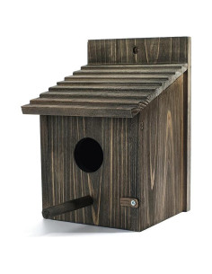 Casa para Aves de Madera NATUREYLWL 15x15x21.8cm Exterior