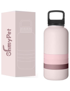 Estación de Agua para Mascotas OhmyPet 32oz Rosa o Azul 2