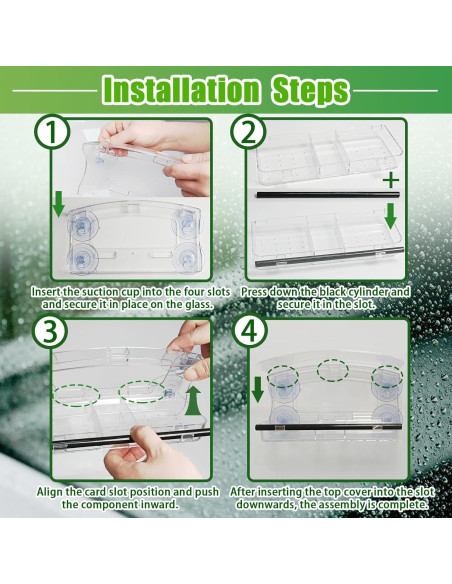 Comedero para Aves de Ventana RRQKMBO Acrílico Transparente 0.47L