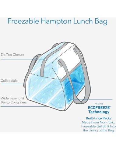 Bolsa de Almuerzo Freezable PackIt Hampton Tie Dye 355ml
