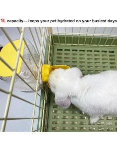 Botella de Agua Colgante Automática RMNHPTK 1L para Mascotas 2