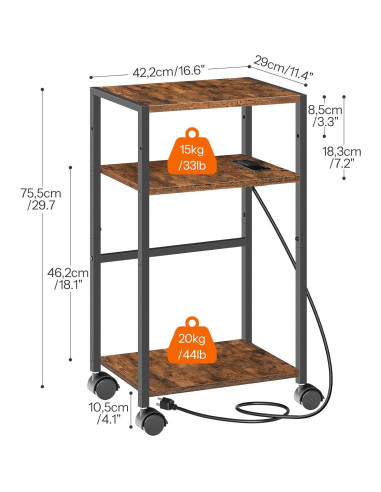 Soporte para Torre de Computadora HOOBRO BF12UCJ01 Ajustable