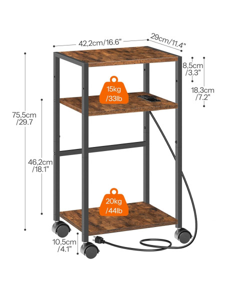 Soporte para Torre de Computadora HOOBRO BF12UCJ01 Ajustable