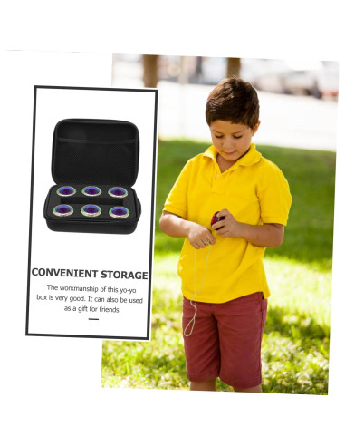Bolsa de Almacenamiento de Yo-yo VICASKY 6 Compartimentos