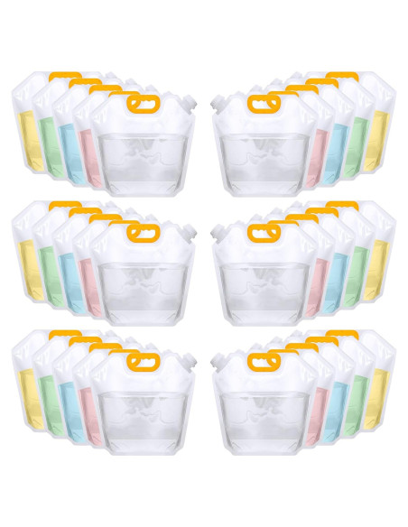 Bolsa Colapsable Jingmore 5L Transparente para Camping