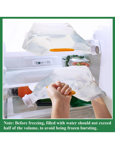 Bolsa Colapsable Jingmore 5L Transparente para Camping