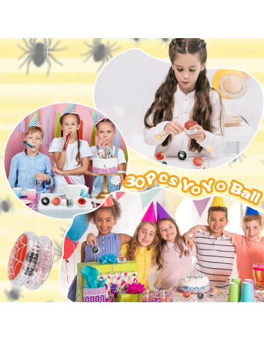 Paquete de 30 Yo-Yos LED Drayear para Niños - Araña