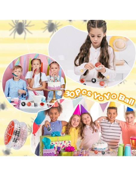 Paquete de 30 Yo-Yos LED Drayear para Niños - Araña