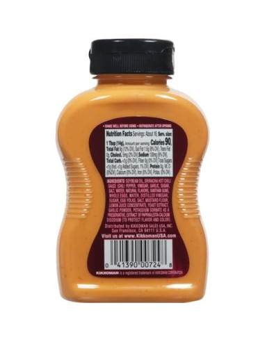 Kikkoman Sriracha Mayo 240g - Salsa Picante para Sándwiches