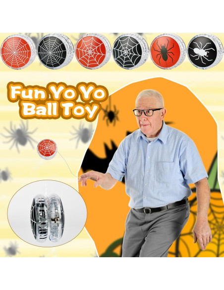 Paquete de 30 Yo-Yos LED Drayear para Niños - Araña