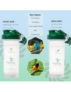 Botella Mezcladora de Néctar para Colibrí The Best Nest 113g 2