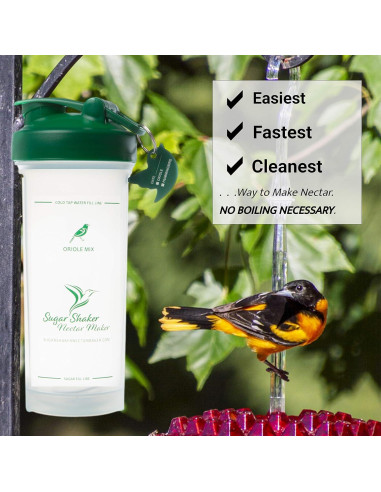 Botella Mezcladora de Néctar para Colibrí The Best Nest 113g