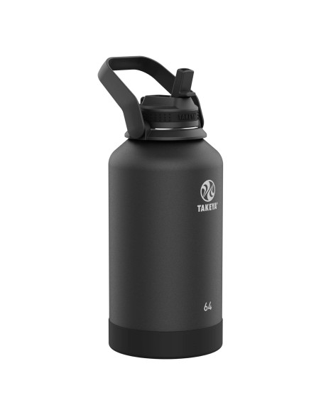 Botella Acero Inoxidable Takeya Actives 1.89L Onyx