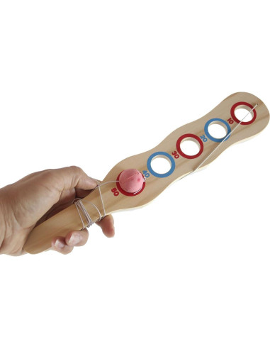 Conjunto de Juguetes de Habilidad de Madera Mentes Curiosas - 3 Piezas