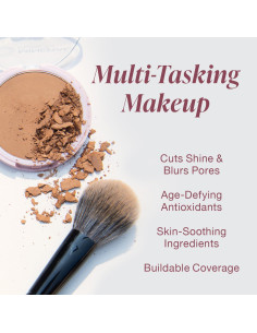 Base en Polvo Compacto Mineral Fusion Cool 1 - Piel Clara 2