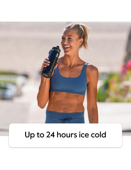 Botella Acero Inoxidable Takeya Actives 1.89L Onyx