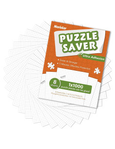 Hojas de Pegamento Nariolar para Rompecabezas 8 Piezas 19x26 cm