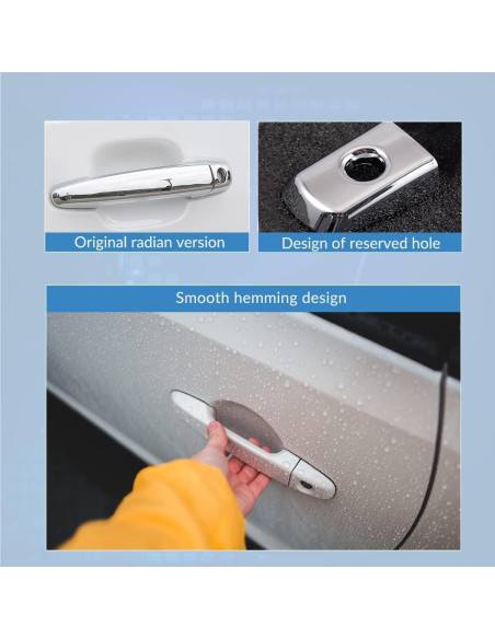 Cubiertas de Manijas de Puerta Exterior ECCPP para Honda Accord/Pilot