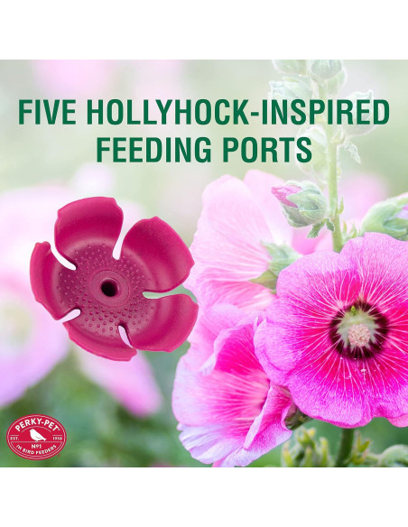 Alimentador de colibríes Perky-Pet 9102-1SR vidrio 710 ml