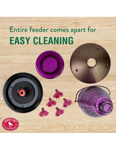 Alimentador de colibríes Perky-Pet 9102-1SR vidrio 710 ml