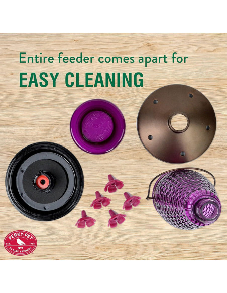 Alimentador de colibríes Perky-Pet 9102-1SR vidrio 710 ml