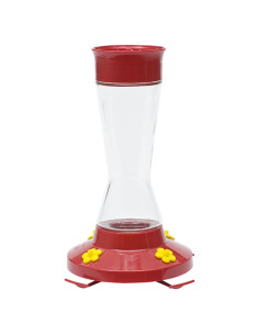 Alimentador de Colibríes Perky-Pet 210PB Vidrio 473 ml Rojo