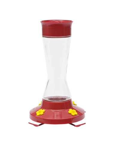Alimentador de Colibríes Perky-Pet 210PB Vidrio 473 ml Rojo