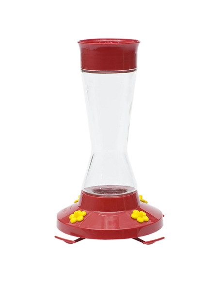 Alimentador de Colibríes Perky-Pet 210PB Vidrio 473 ml Rojo