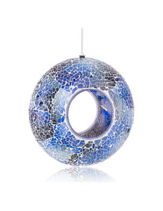 Comedero para Aves VCUTEKA Mosaico Redondo 20.32 cm