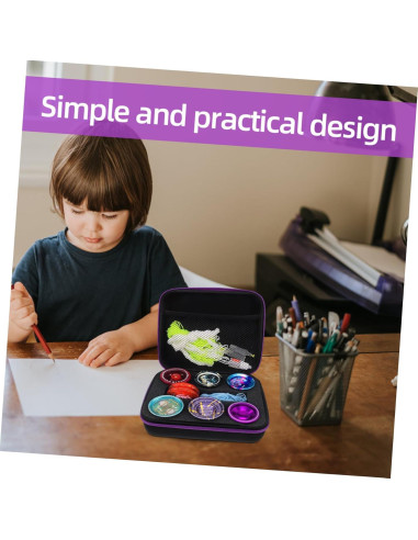 Bolsa de Almacenamiento de Yo-yo ERINGOGO Negra 22x17.5cm