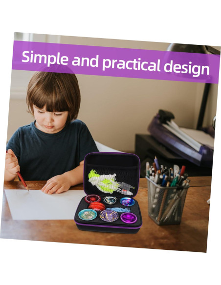 Bolsa de Almacenamiento de Yo-yo ERINGOGO Negra 22x17.5cm