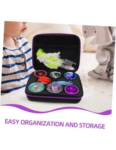 Bolsa de Almacenamiento de Yo-yo ERINGOGO Negra 22x17.5cm